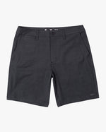 RVCA BACK IN HYBRID SHORTS 19" - BLK