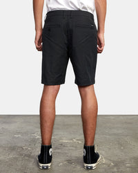 RVCA BACK IN HYBRID SHORTS 19" - BLK