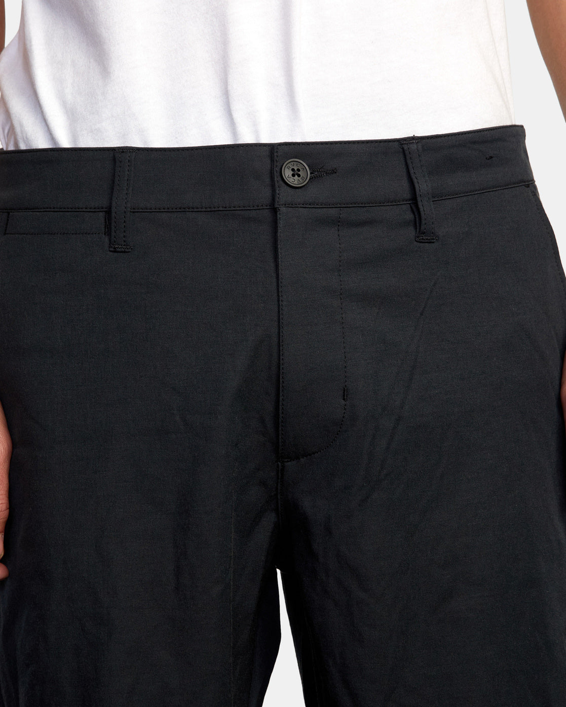 RVCA BACK IN HYBRID SHORTS 19" - BLK