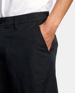 RVCA BACK IN HYBRID SHORTS 19" - BLK