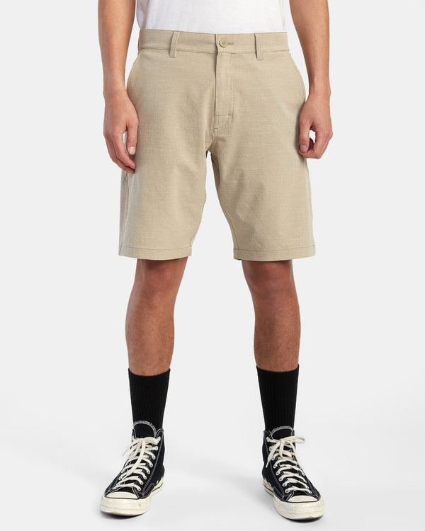 RVCA BALANCE HYBRID SHORTS 20" - KHA