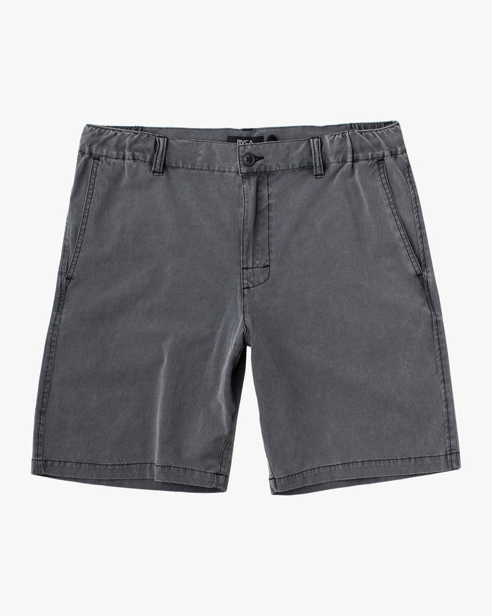 RVCA ALL TIME RINSED COASTAL HYBRID SHORT 19" - PTK