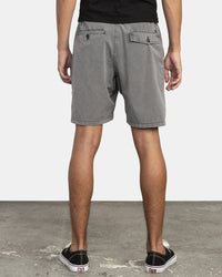 RVCA ALL TIME RINSED COASTAL HYBRID SHORT 19" - PTK