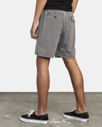 RVCA ALL TIME RINSED COASTAL HYBRID SHORT 19" - PTK