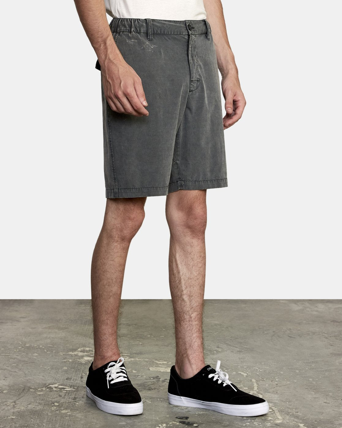 RVCA ALL TIME RINSED COASTAL HYBRID SHORT 19" - PTK