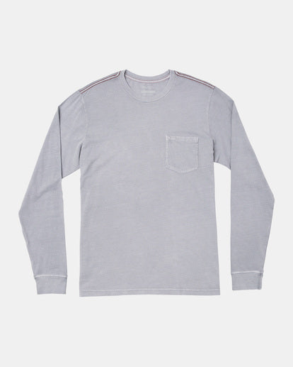 RVCA PTC PIGMENT LONG SLEEVE TEE - MON