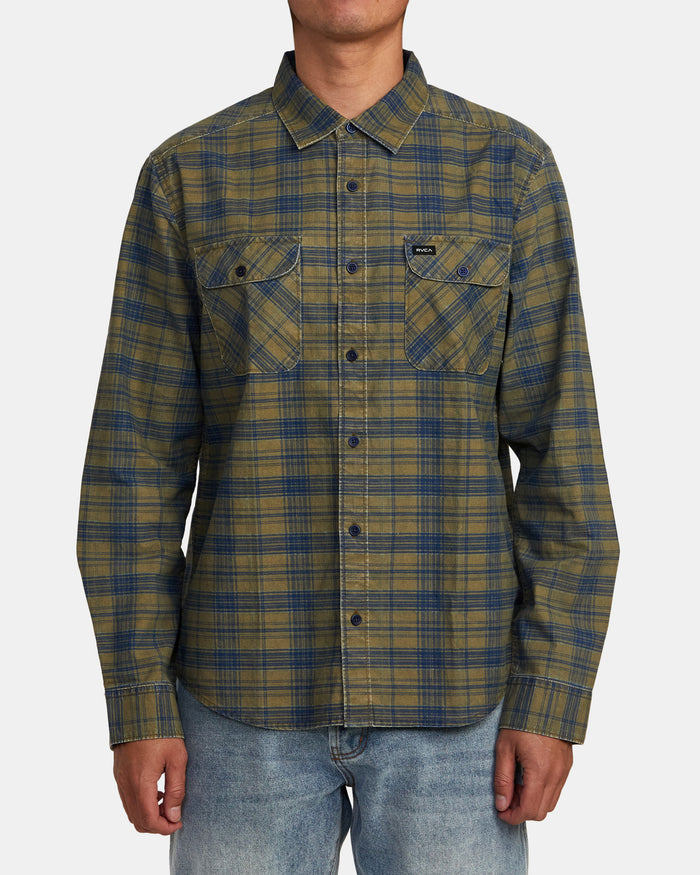 RVCA PANHANDLE FLANNEL SHIRT - WOO