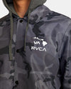 ISLAND HEX COACHES JACKET - BKC