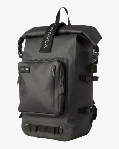 RVCA WELD 33L WATER REPELLENT SURF BACKPACK - BLK