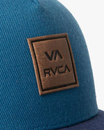 RVCA VA ALL THE WAY CURVED BRIM TRUCKER HAT - FRB