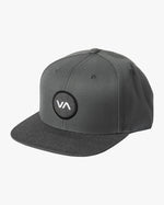 RVCA VA PATCH SNAPBACK HAT - DGY