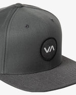 RVCA VA PATCH SNAPBACK HAT - DGY