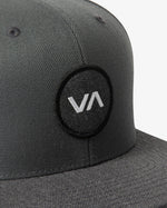 RVCA VA PATCH SNAPBACK HAT - DGY