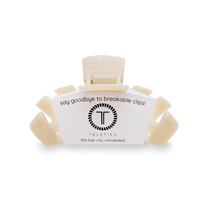 TELETIES HAIR CLIPS MEDIUM - ALMOND