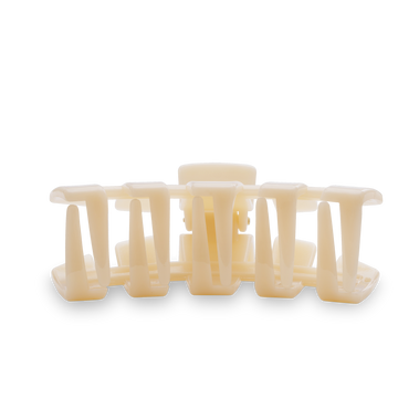 TELETIES HAIR CLIPS MEDIUM - ALMOND