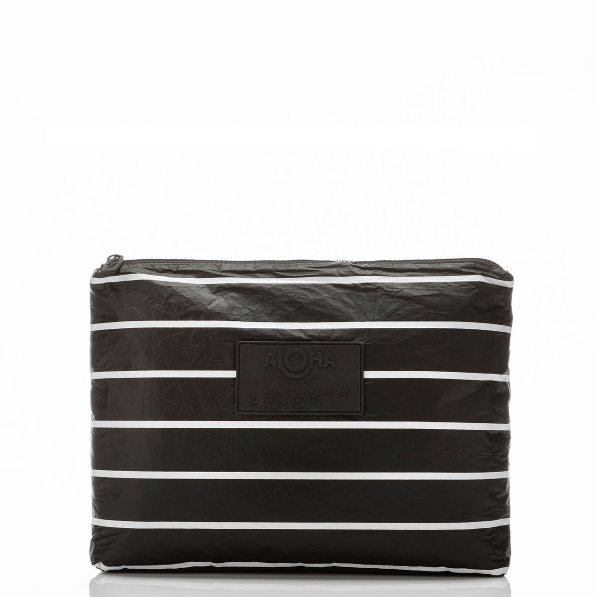 ALOHA COLLECTION MID /  PINSTRIPE WHITE ON BLACK
