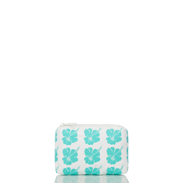 ALOHA COLLECTION MINI / HIBISCUS BLOOM / NEON TURQUOISE