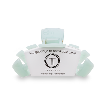 TELETIES HAIR CLIPS MEDIUM - MINT