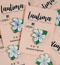 LAULIMA NĀ'Ū (HAWAIIAN GARDENIA) PIN