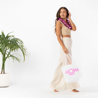 ALOHA COLLECTION REVERSIBLE TOTE / TUTU / MALIBU