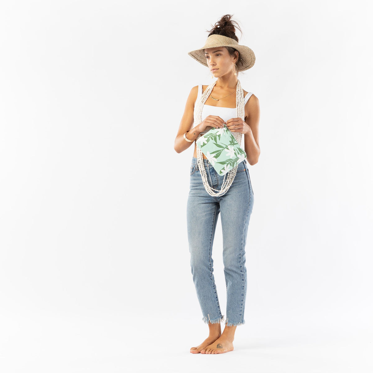 ALOHA COLLECTION SMALL /  TIARE TI / SEAFOAM