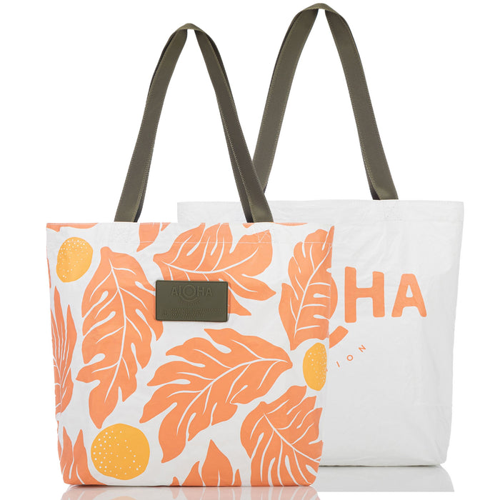 ALOHA COLLECTION REVERSIBLE TOTE / ULU / TANGO