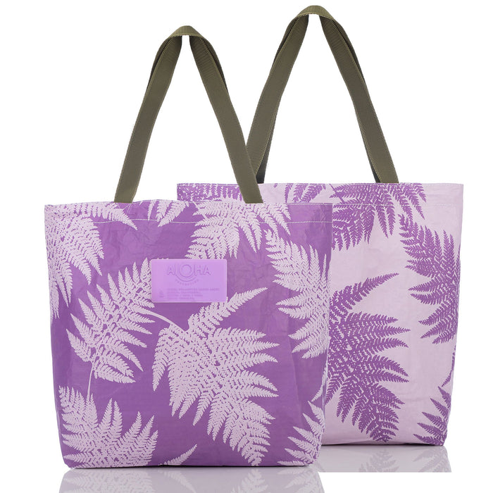 ALOHA COLLECTION REVERSIBLE TOTE / PALAPALAI / LILAC