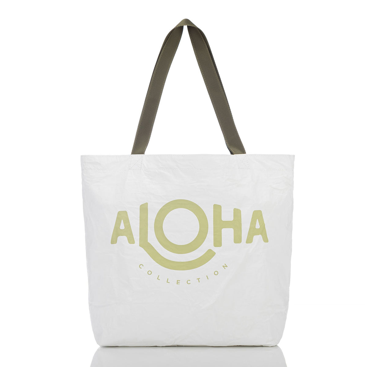 ALOHA COLLECTION REVERSIBLE TOTE / ULU / MATCHA