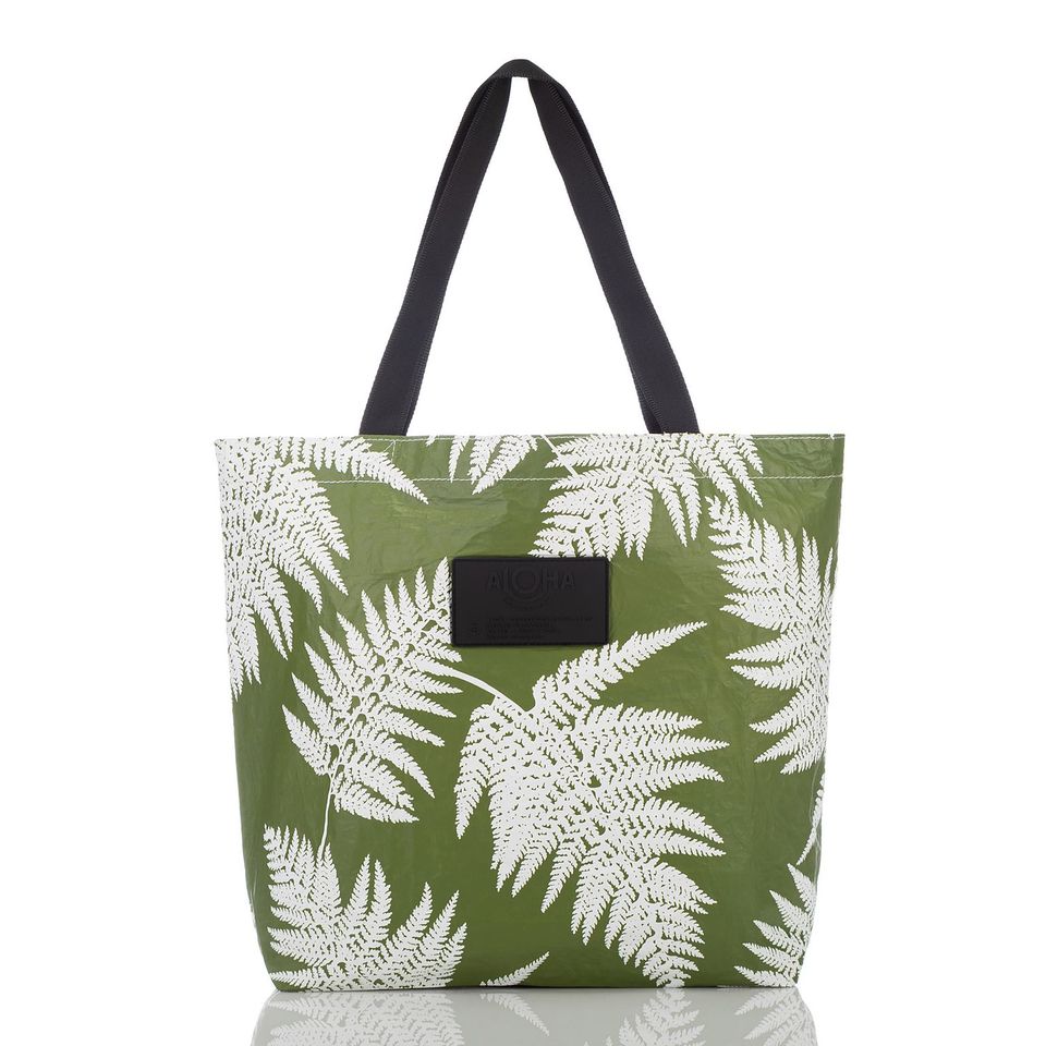 ALOHA COLLECTION REVERSIBLE TOTE / PALAPALAI / SEAWEED