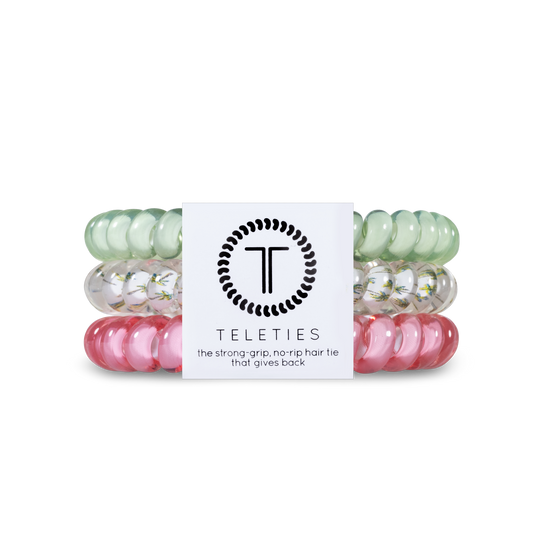 TELETIES HAIR TIE SMALL - PALM BREEZE