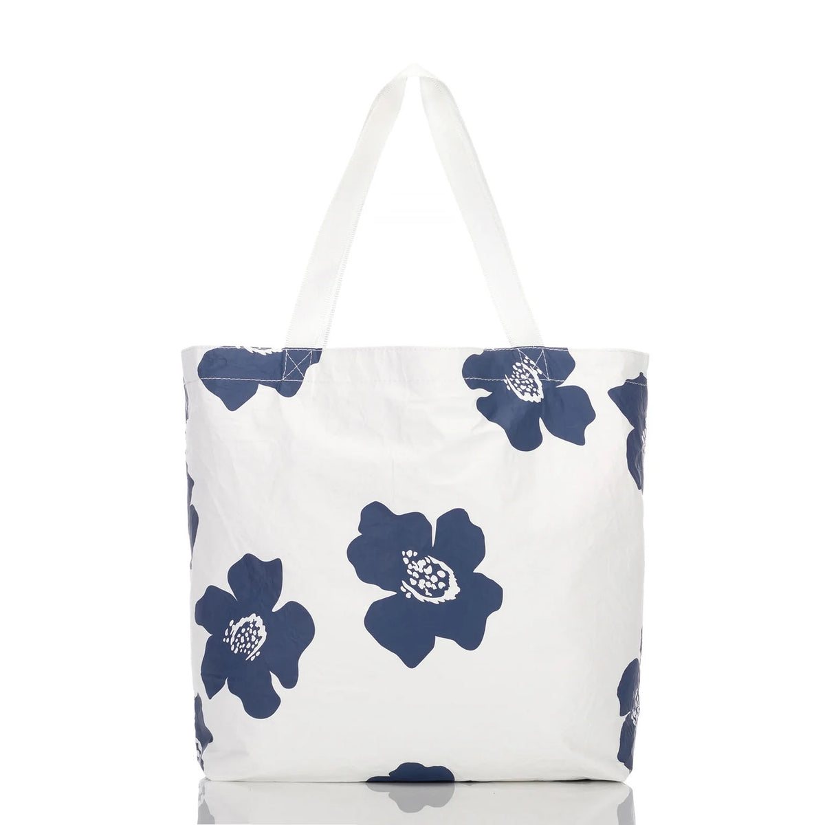 ALOHA COLLECTION REVERSIBLE TOTE / PUA - NAVY/WHITE