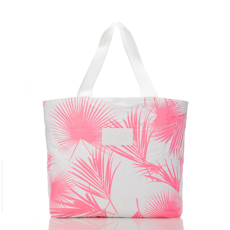 ALOHA COLLECTION DAY TRIPPER /  DAY PALMS ELECTRIC PINK/WHITE
