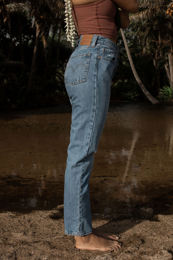 LEVIS 501 ORIGINAL FIT JEANS - ATHENS CROWN 0358