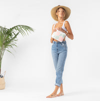 ALOHA COLLECTION SMALL / BIG ISLAND HIBISCUS - MELON + SAGE