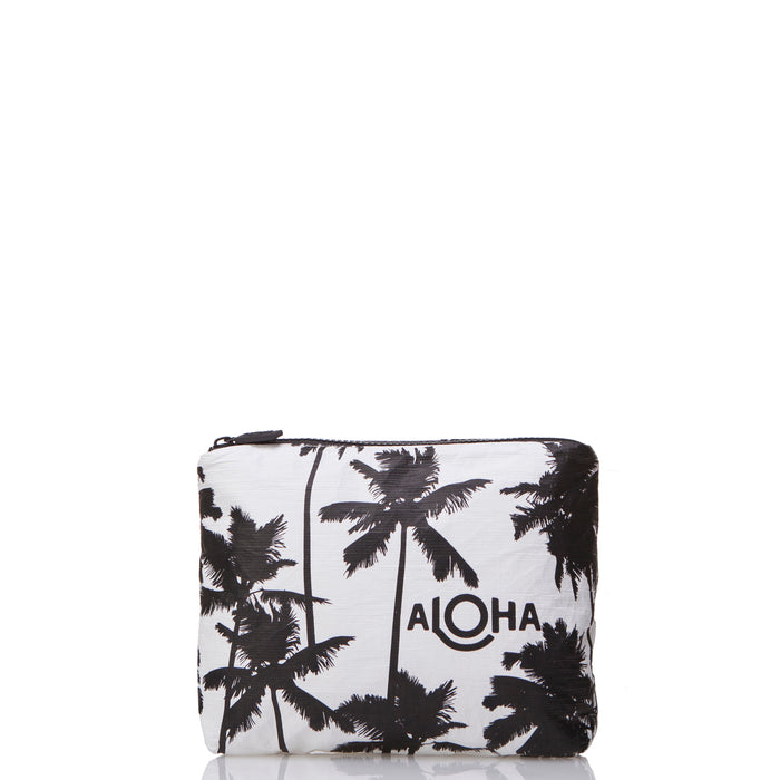 ALOHA COLLECTION SMALL / COCO PALMS / BLACK