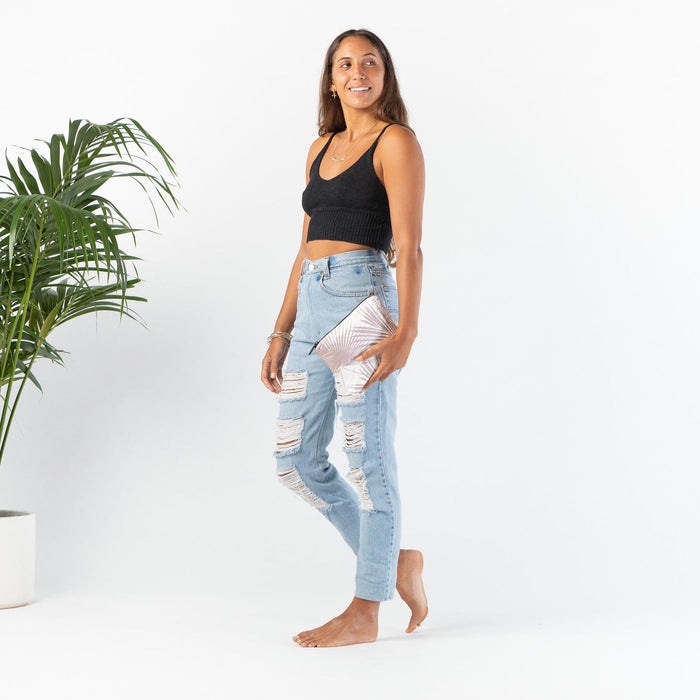 ALOHA COLLECTION SMALL / DAY PALMS / ROSE GOLD