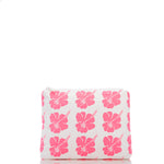 ALOHA COLLECTION SMALL /  HIBISCUS BLOOM ELECTRIC PINK/WHITE