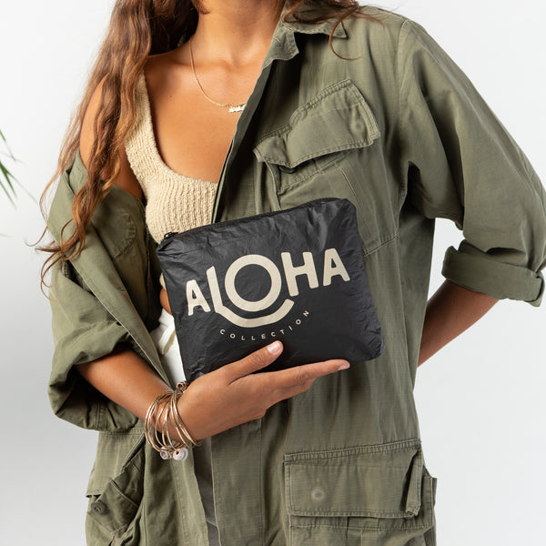 ALOHA COLLECTION SMALL / ORIGINAL ALOHA / MOON SHIMMER/BLACK