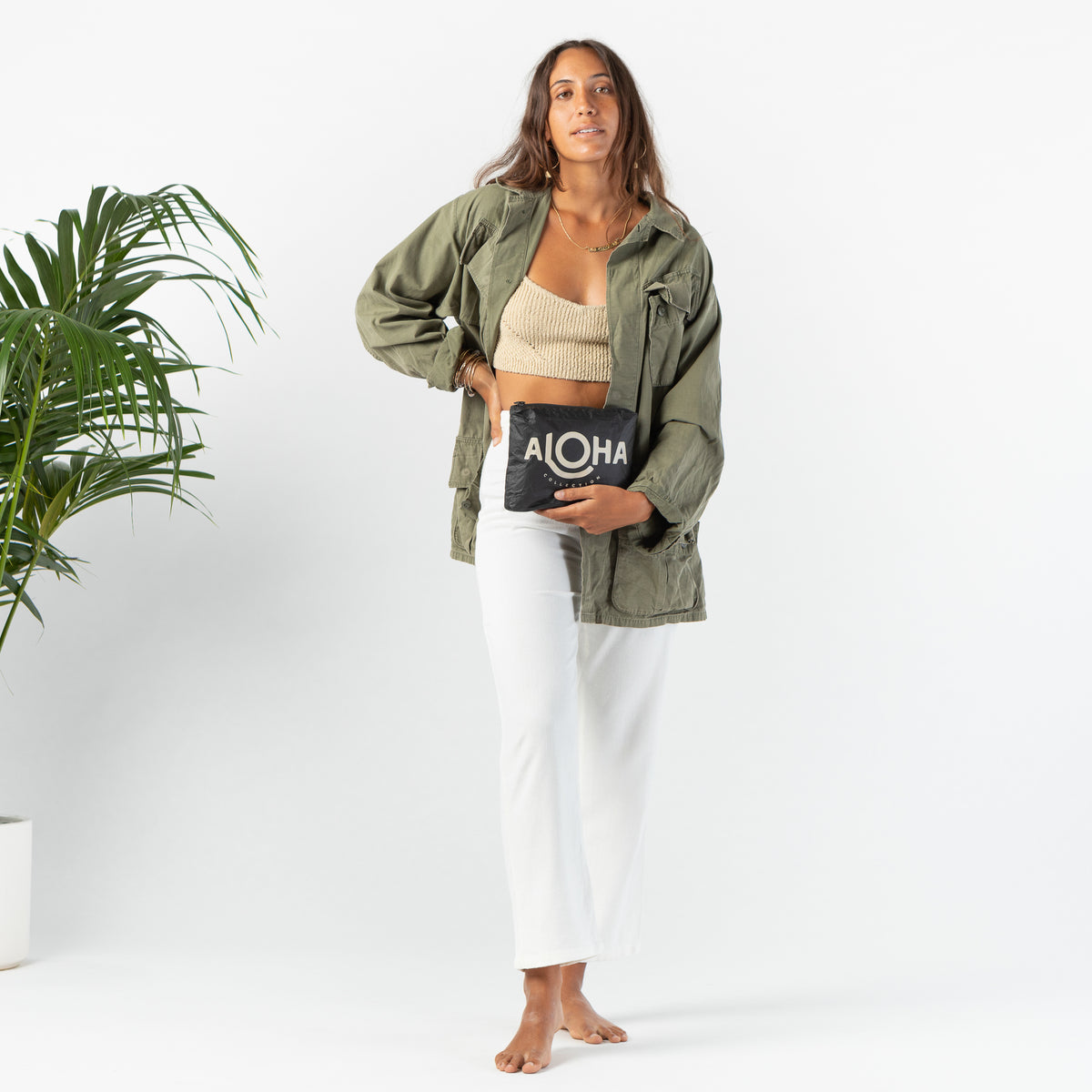 ALOHA COLLECTION SMALL / ORIGINAL ALOHA / MOON SHIMMER/BLACK