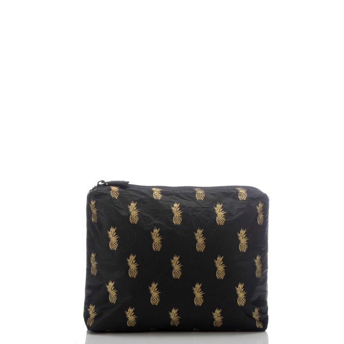 ALOHA COLLECTION SMALL /  PINEAPPLE ROYALE / GOLD/BLACK