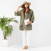 ALOHA COLLECTION SMALL / RATTAN / JUNGLE