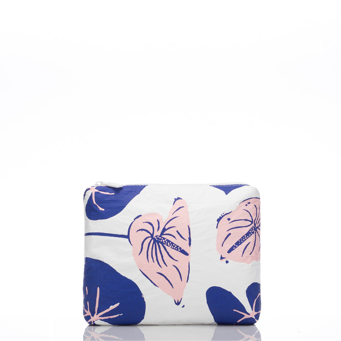 ALOHA COLLECTION SMALL / ANTHURIUMS FLAMINGO/WHITE