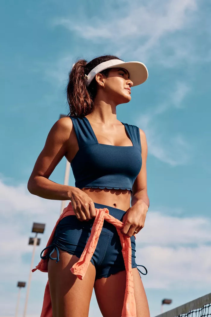 FREE PEOPLE MOVEMENT SUNS OUT CAMI - MIDNIGHT NAVY