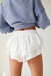 FREE PEOPLE PRIMA SHORT - WHITE 6712