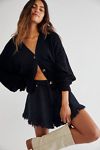 FREE PEOPLE MOVEMENT FOUND MY FRIEND CARDI - BLACK 9716