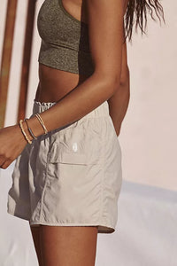 FREE PEOPLE MOVEMENT IN THE WILD SHORT - MUTED BEIGE 5051