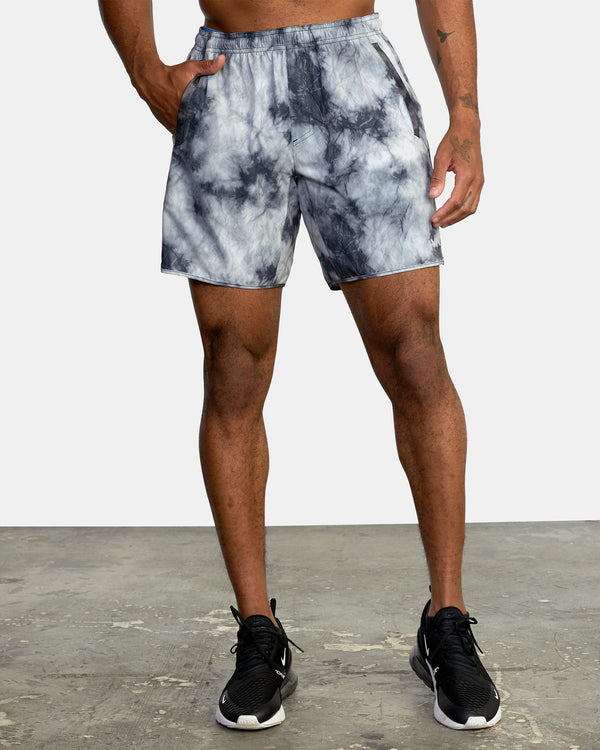 RVCA YOGGER STRETCH ELASTIC SHORTS 17" - KYG6