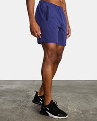 RVCA YOGGER STRETCH ELASTIC SHORTS 17" - PRY0