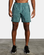 RVCA YOGGER STRETCH ELASTIC SHORTS 17" - WEJ8