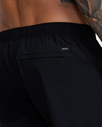 RVCA YOGGER IV SHORT - BLK